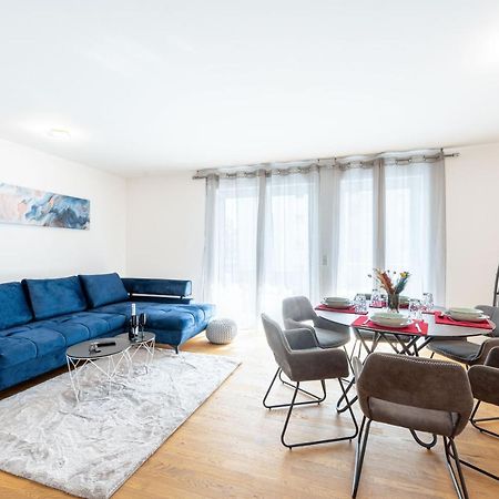 Lit Living: Luxus - Box Spring - Parking - Terrace Apartment ลุดวิกส์ฮาเฟน อัม ไรน์ ภายนอก รูปภาพ