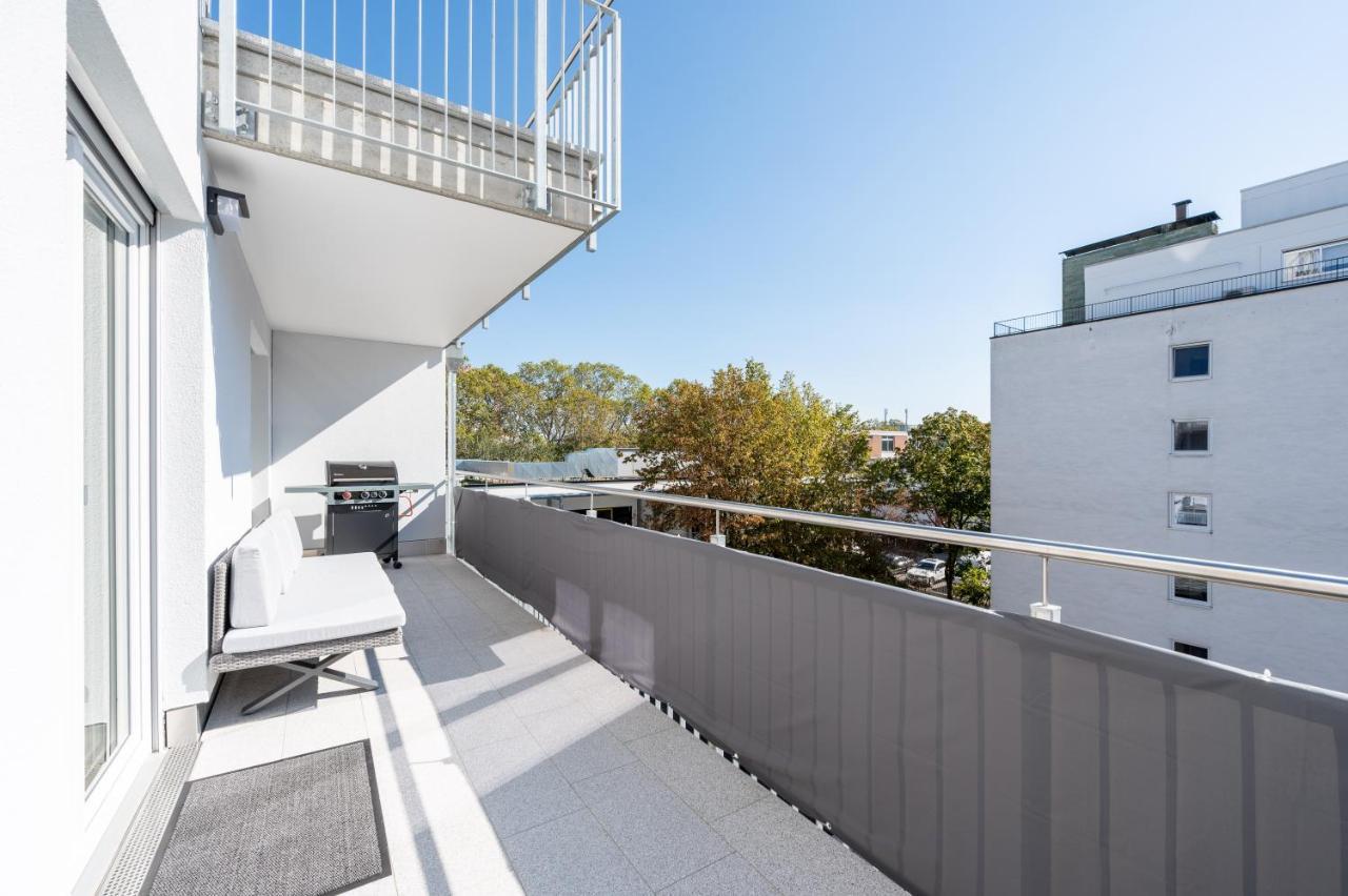 Lit Living: Luxus - Box Spring - Parking - Terrace Apartment ลุดวิกส์ฮาเฟน อัม ไรน์ ภายนอก รูปภาพ