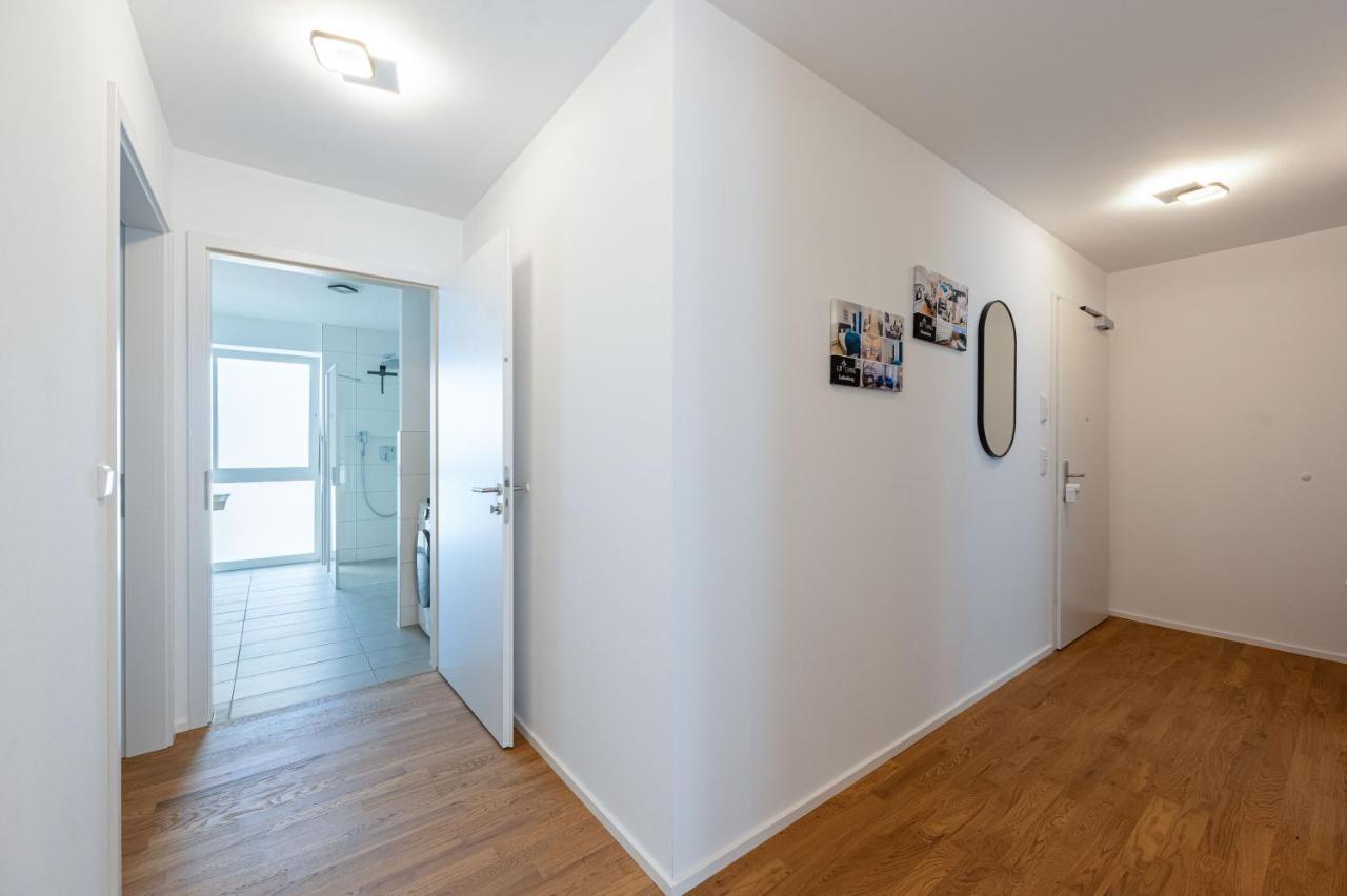 Lit Living: Luxus - Box Spring - Parking - Terrace Apartment ลุดวิกส์ฮาเฟน อัม ไรน์ ภายนอก รูปภาพ